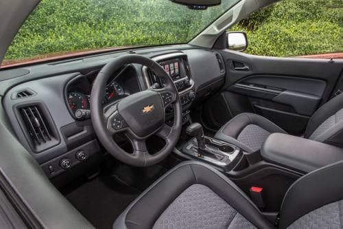 Chevrolet Colorado Z71 Crew Cab Pickup Interior