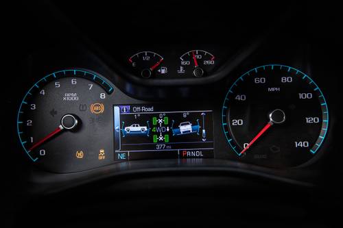 Chevrolet Colorado ZR2 Crew Cab Pickup Gauge Cluster