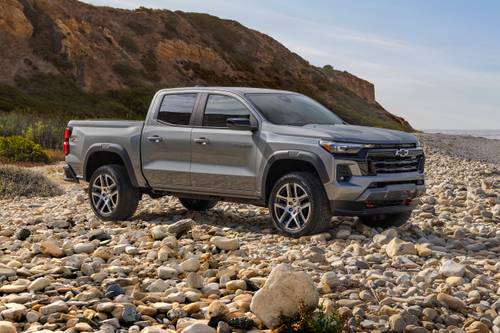 Chevrolet Colorado Z71 Crew Cab Pickup Exterior. Convenience Package III Shown.