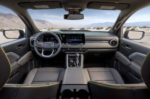Chevrolet Colorado ZR2 Crew Cab Pickup Dashboard. Desert Boss Package Shown.
