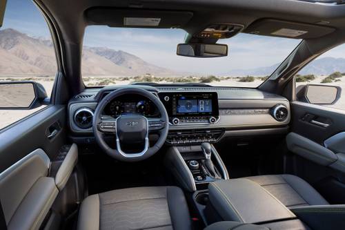 Chevrolet Colorado ZR2 Crew Cab Pickup Dashboard. Desert Boss Package Shown.