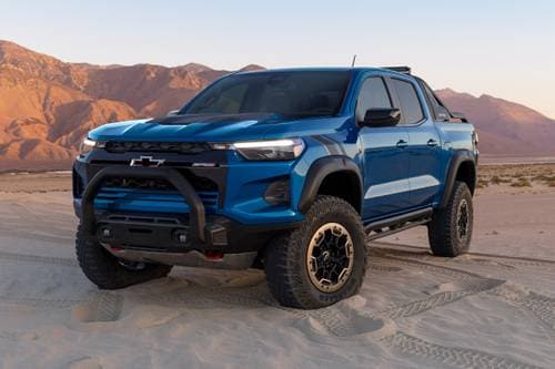 Chevrolet Colorado ZR2 Crew Cab Pickup Exterior. Desert Package Shown.