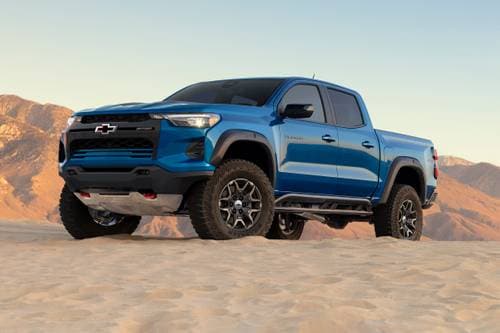Chevrolet Colorado ZR2 Crew Cab Pickup Exterior. Desert Package Shown.