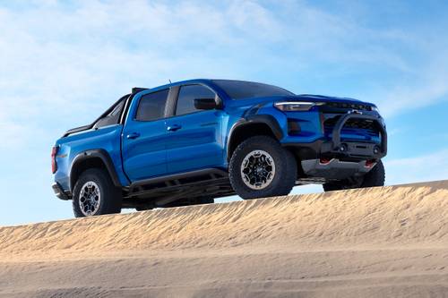 Chevrolet Colorado ZR2 Crew Cab Pickup Exterior. Desert Package Shown.