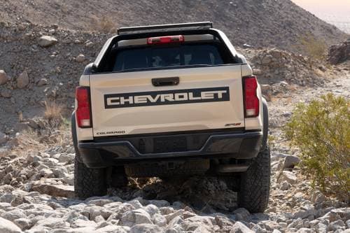 Chevrolet Colorado ZR2 Crew Cab Pickup Exterior. Desert Package Shown.