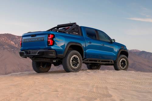 Chevrolet Colorado ZR2 Crew Cab Pickup Exterior. Desert Package Shown.