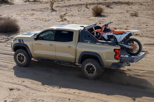 Chevrolet Colorado ZR2 Crew Cab Pickup Exterior. Desert Package Shown.
