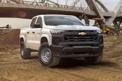 2025 Chevrolet Colorado Work Truck Crew Cab Pickup Exterior