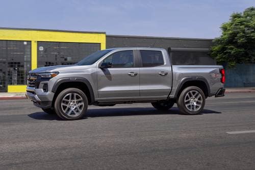 2025 Chevrolet Colorado Z71 Crew Cab Pickup Profile. Convenience Package III Shown.