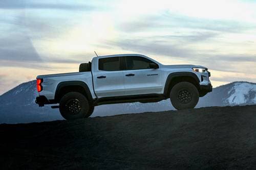 2025 Chevrolet Colorado ZR2 Crew Cab Pickup Profile. Bison Edition Shown.