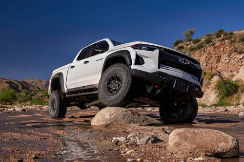 2026 Chevrolet Colorado ZR2 Crew Cab Pickup Exterior. Bison Edition Shown.