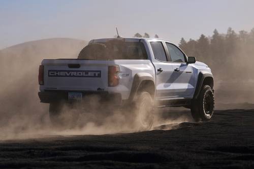 2026 Chevrolet Colorado ZR2 Crew Cab Pickup Lifestyle Exterior. Bison Edition Shown.
