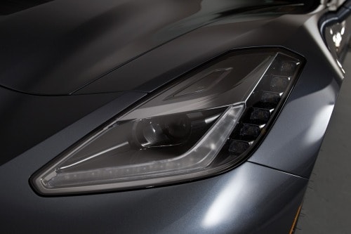 2014 Chevrolet Corvette Stingray Convertible Headlamp Detail