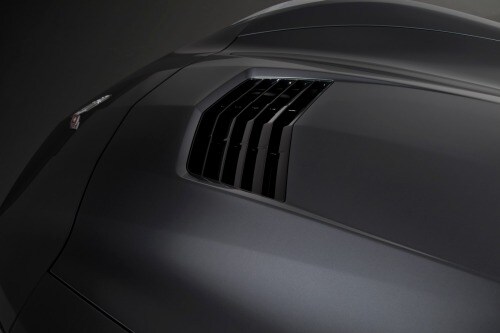 2014 Chevrolet Corvette Stingray Convertible Hoodvent Detail