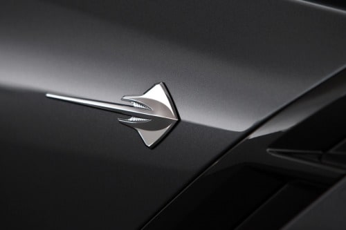 2014 Chevrolet Corvette Stingray Convertible Fender Badge Detail