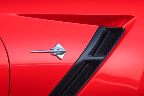 2014 Chevrolet Corvette Stingray Z51 Coupe Front Badge