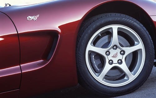 2003 Chevrolet Corvette Wheel Detail