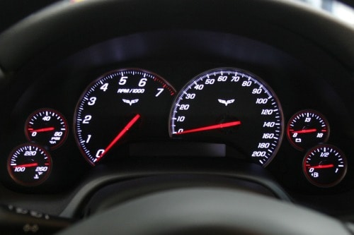 2007 Chevrolet Corvette Coupe Gauge Cluster