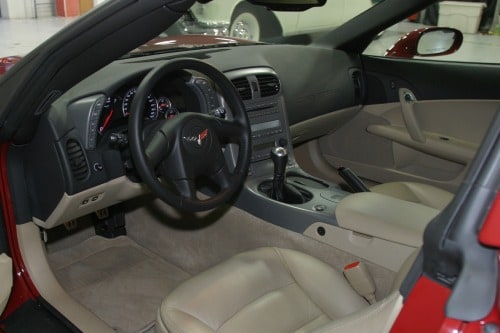 2007 Chevrolet Corvette Coupe Interior