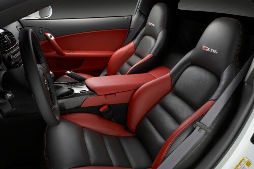 2007 Chevrolet Corvette Ron Fellows Edition Z06 Coupe Interior