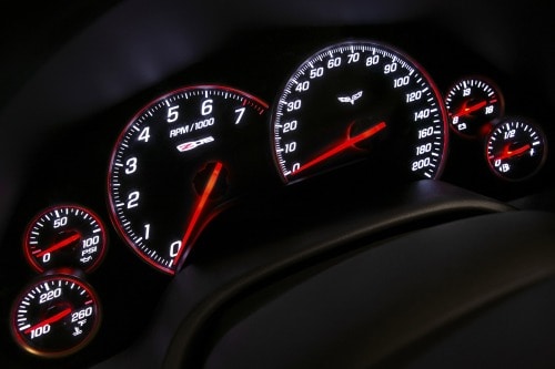 2007 Chevrolet Corvette Z06 Coupe Gauge Cluster