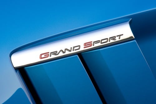 2010 Chevrolet Corvette GS Coupe Fender Badge Detail