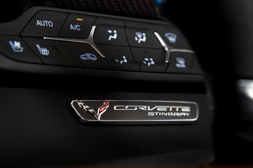 2017 Chevrolet Corvette Stingray w/3LT Convertible Interior Detail