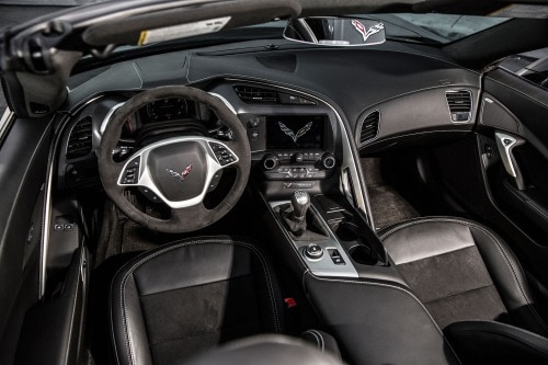 2017 Chevrolet Corvette Stingray Z51 w/3LT Convertible Interior