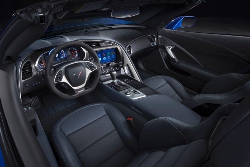 2017 Chevrolet Corvette Z06 w/3LZ Convertible Interior