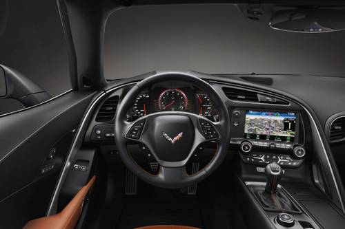 2017 Chevrolet Corvette Stingray Z51 w/3LT Interior Shown