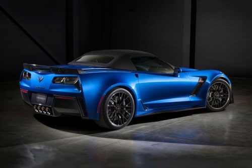 2018 Chevrolet Corvette Z06 w/3LZ Convertible Exterior