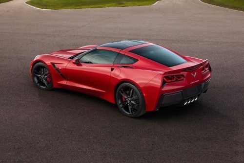 2018 Chevrolet Corvette Stingray Z51 w/3LT Coupe Exterior Shown