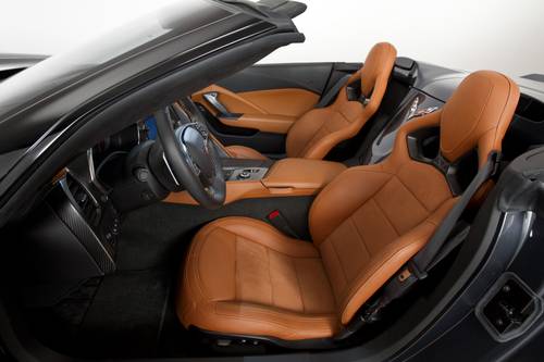 2019 Chevrolet Corvette Stingray w/3LT Convertible Interior Shown
