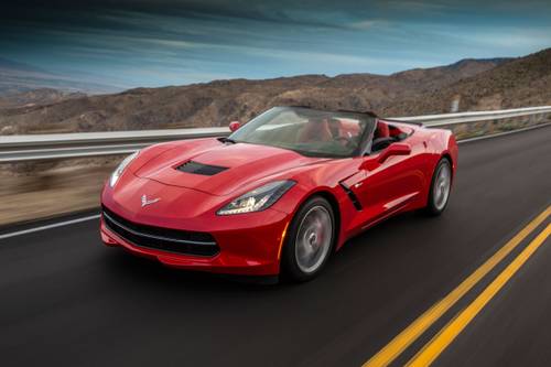 2019 Chevrolet Corvette Stingray Z51 w/3LT Convertible Exterior Shown