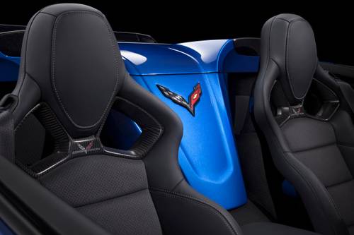 2019 Chevrolet Corvette Z06 w/3LZ Convertible Interior Detail