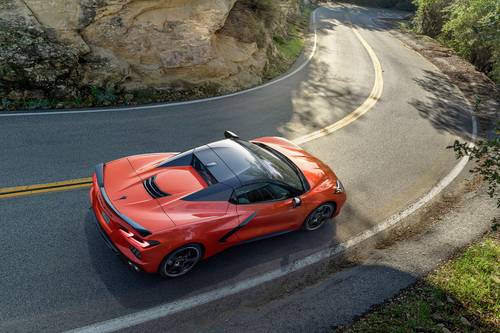 Chevrolet Corvette Stingray Convertible Exterior Shown