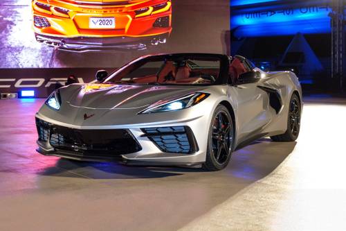 2023 Chevrolet Corvette Stingray Convertible Exterior Shown