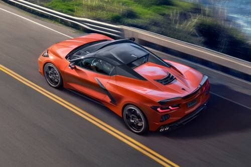2023 Chevrolet Corvette Stingray Convertible Lifestyle Exterior Shown