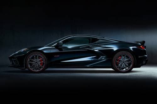 2023 Chevrolet Corvette Stingray Coupe Profile. 70th Anniversary Pkg Shown.