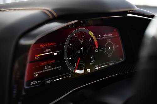 2024 Chevrolet Corvette E-Ray Coupe Gauge Cluster