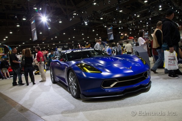 2014 Chevy Corvettes from SEMA