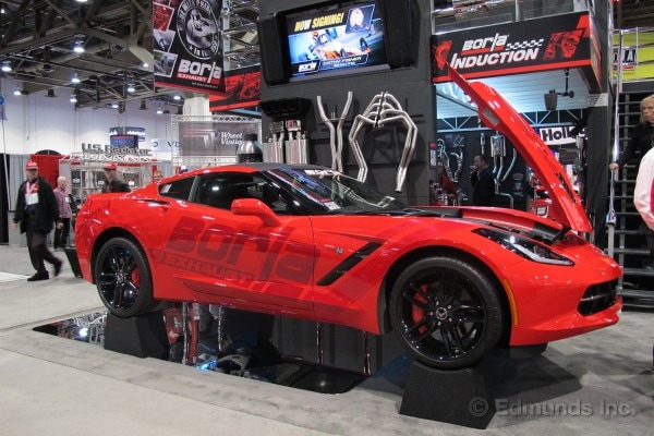 2014 Chevy Corvettes from SEMA