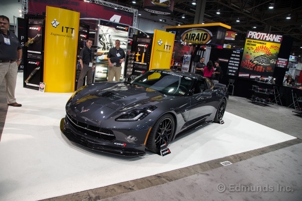2014 Chevy Corvettes from SEMA