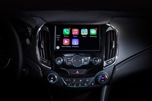 2016 Chevrolet Cruze Premier Sedan Center Console