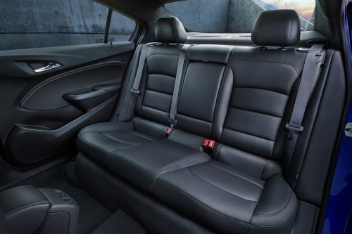 2016 Chevrolet Cruze Premier Sedan Rear Interior. RS Package Shown.
