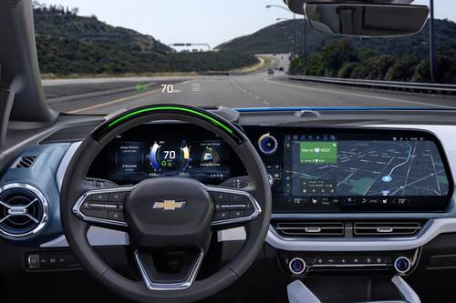 2025 Chevrolet Equinox EV LT 2 4dr SUV Steering Wheel Detail
