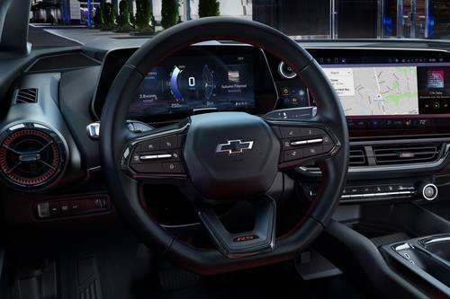 2025 Chevrolet Equinox EV RS 4dr SUV Steering Wheel Detail