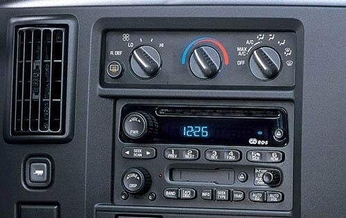 2011 Chevrolet Express Cargo 2500 Center Console