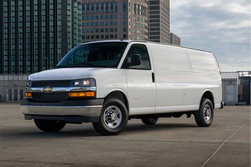 2025 Chevrolet Express Cargo 2500 Cargo Van Exterior Shown.