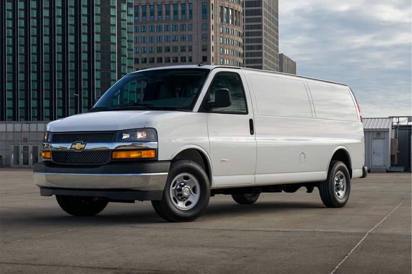 2025 Chevrolet Express Cargo 2500 Cargo Van Exterior Shown.